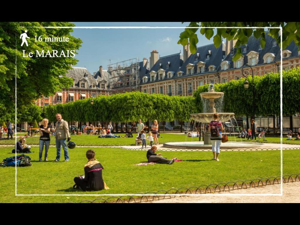 Appartamento La Plume A Haven Of Peace In Montorgueil *